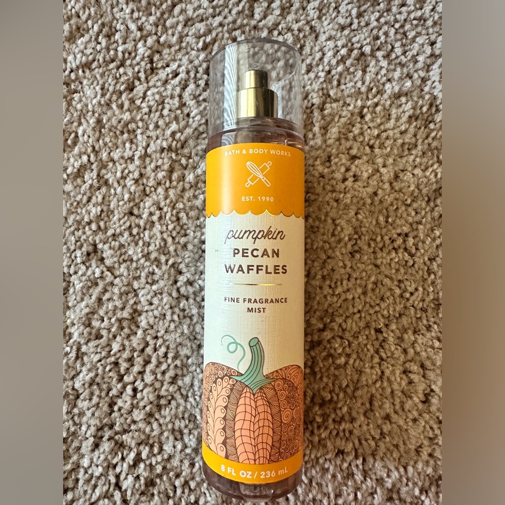 bath and body works mist pumpkin pecan waffles